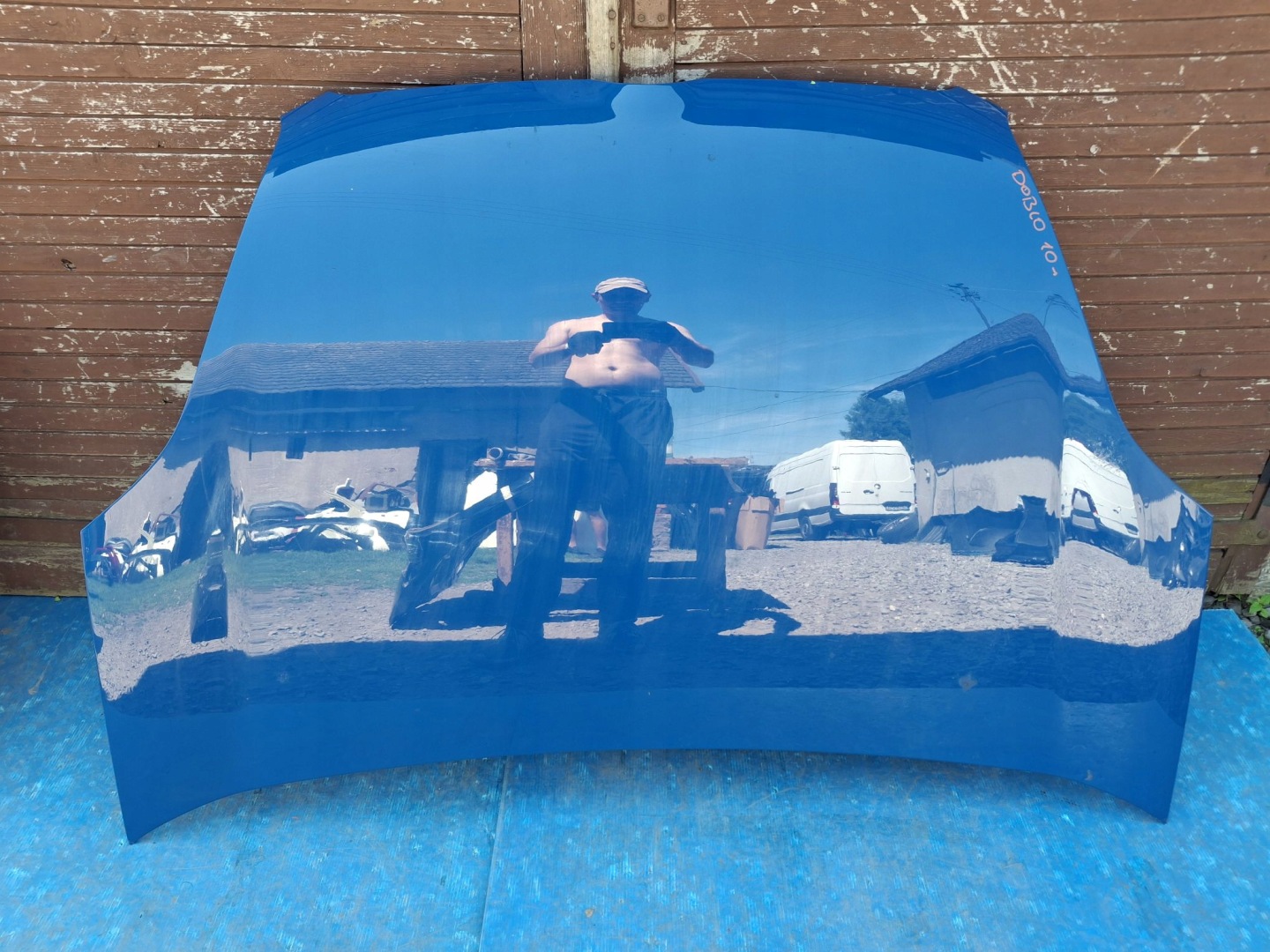 engine housing cover bonnet FIAT DOBLO II 2010R->