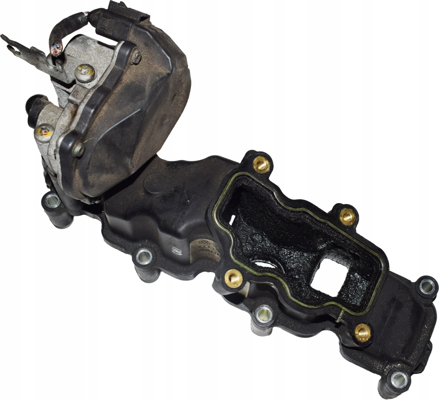 AUDI A6 C6 LIFT 3.0 TDI intake manifold right 059129712BN + regulator