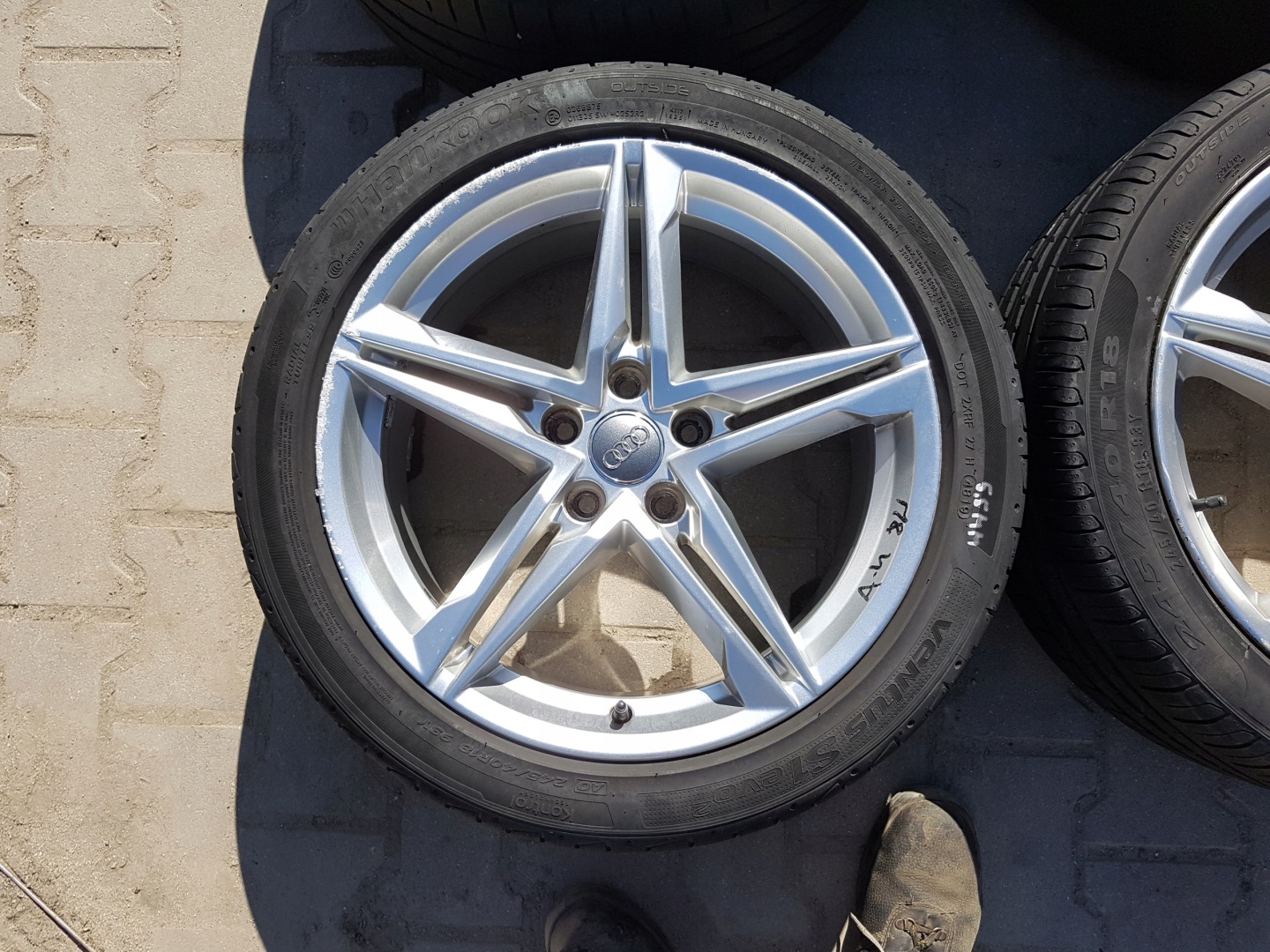 AUDI A4 B9 8W S-LINE wheels discs 8.0Jx18 245/40R18 komplet