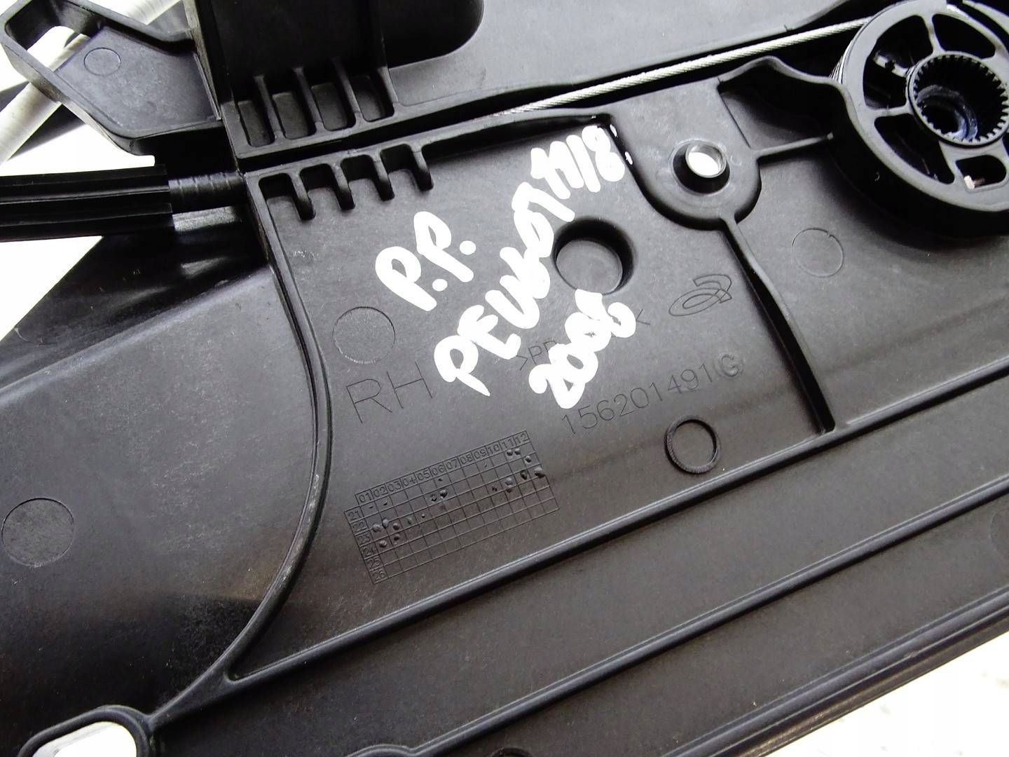 window regulator mechanism right front PEUGEOT 2008 II 9828130680