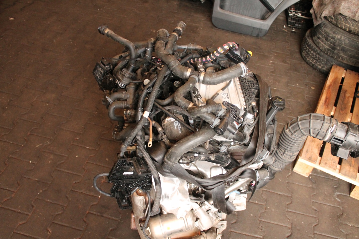 engine complete VW T6.1 2,0 TDI DNA 30 TYSKM
