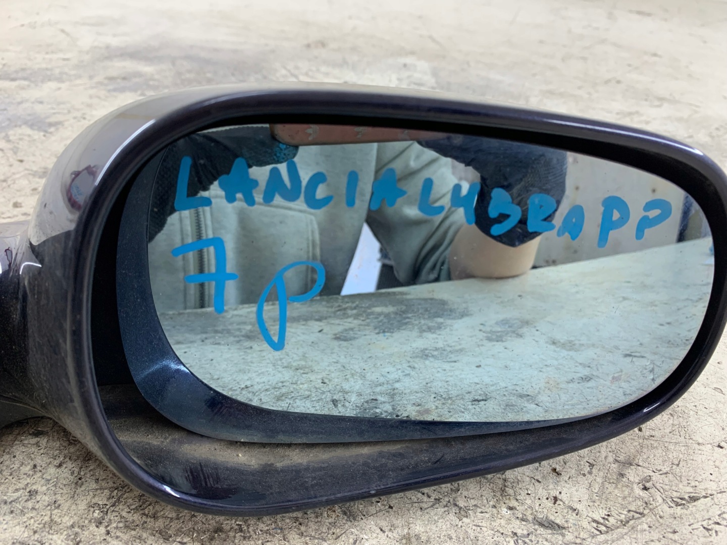 LANCIA LYBRA mirror right 7 PIN blue