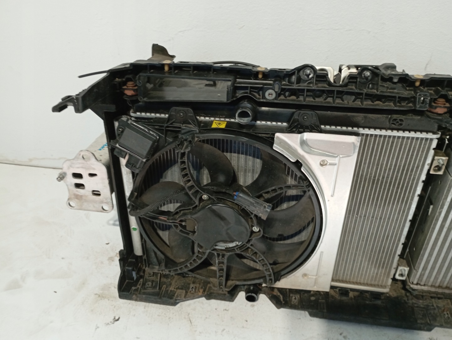 support panel for radiators radiator CITROEN DS3 CROSSBACK