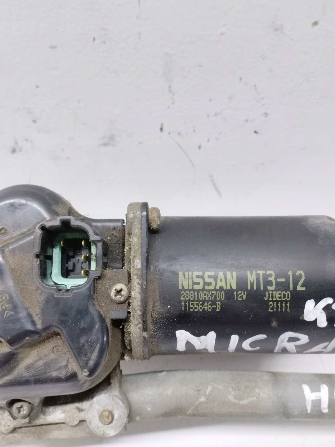 mechanismus stěračů předek MICRA III K12 1155646B