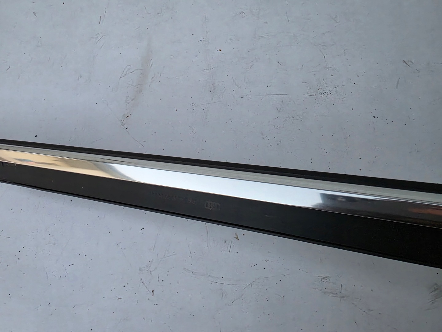 moulding dust door CHROM left front left front AUDI A6 C7 4G