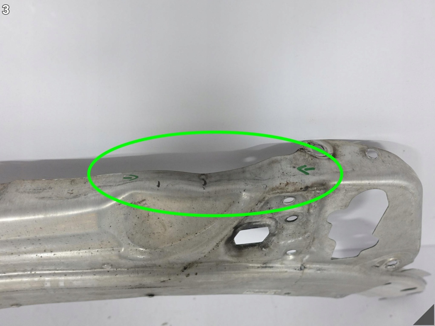 MERCEDES C-class W205 S205 14-21 console bar, wall upper front
