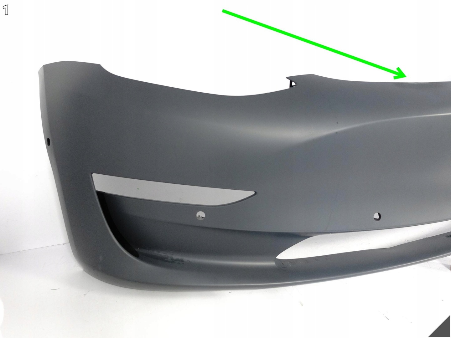 TESLA MODEL 3 III 17-23 Stoßstange BUMPER + Halter HALOGENOW (6xPDC)