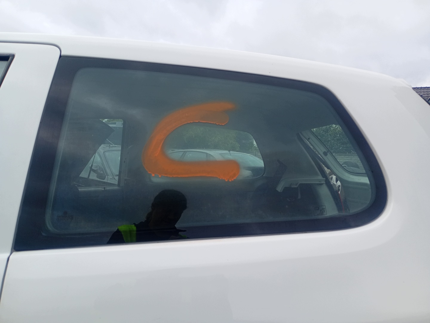 window side bodywork left rear rear part VW Fox 05-11