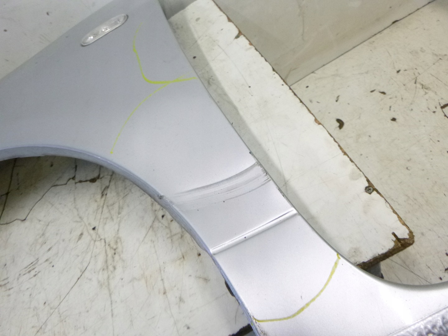 fender front left VW Lupo 3L LA7W srebny original 1998–2005