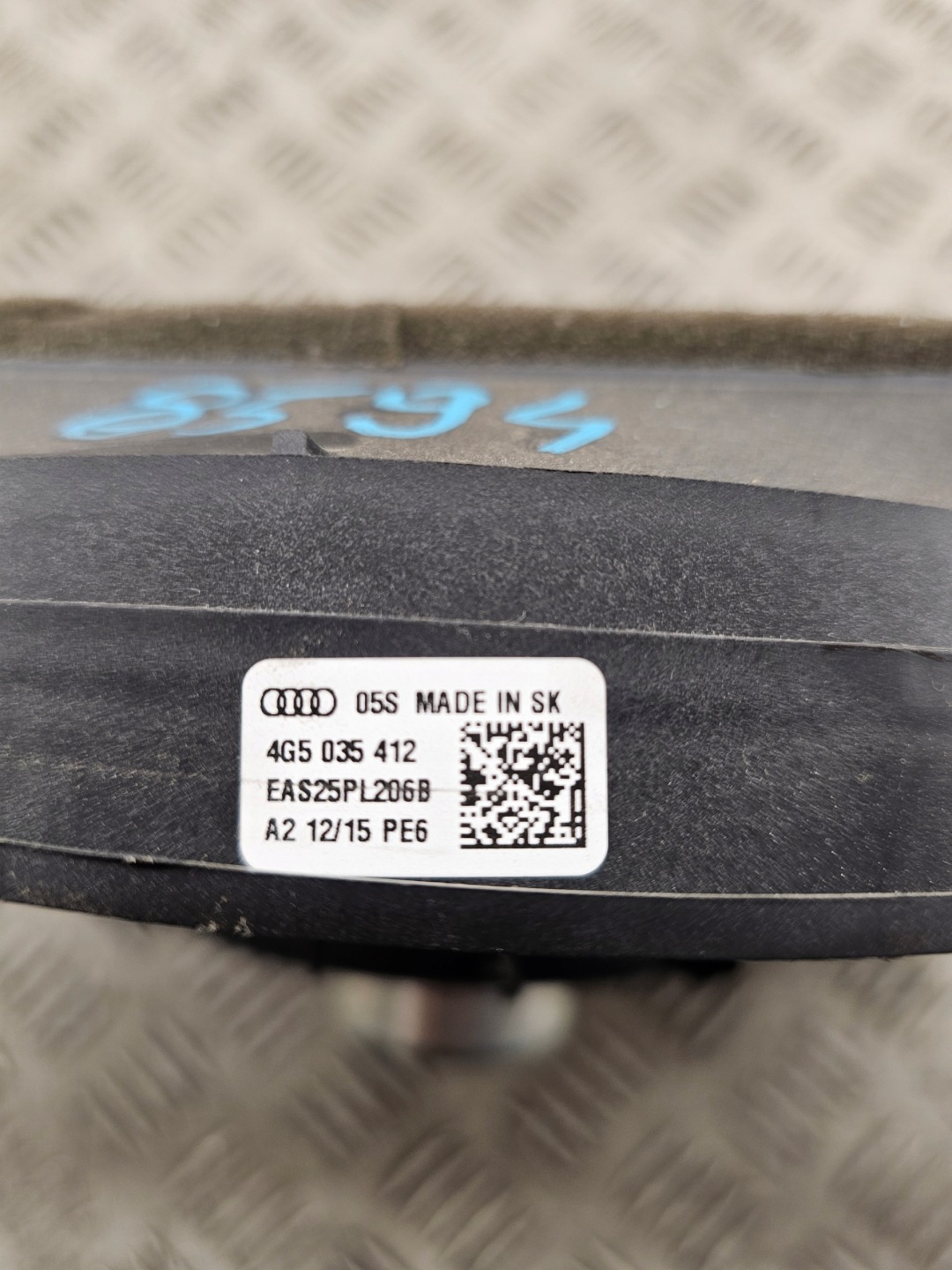 AUDI A6 C7 speaker SUBWOOFER POLKI boot 4G5035412