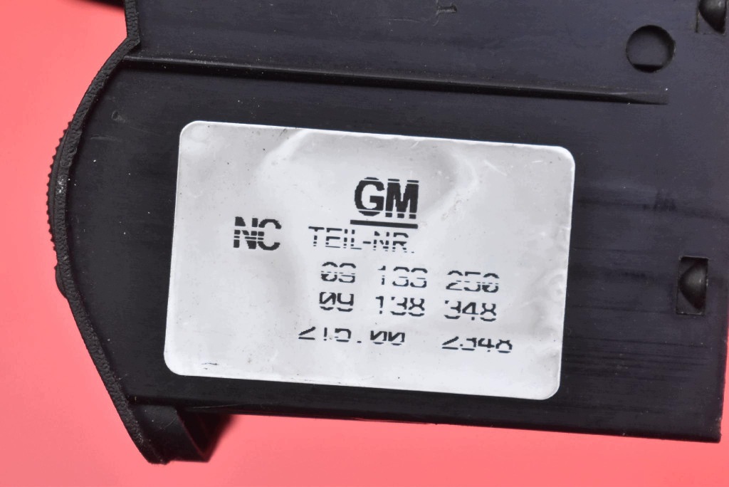 switch light switch 09133250 OPEL ZAFIRA A 99-03