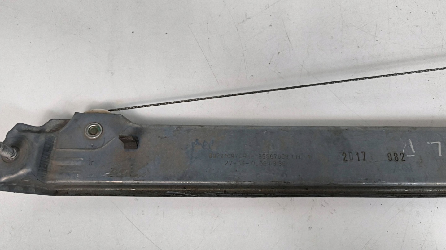 Vivaro B Trafic III window regulator door left front 807210974R