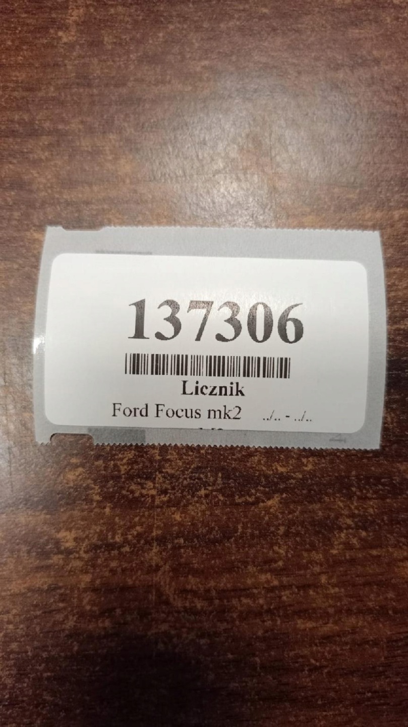 FORD FOCUS MK2 1.6 D dials 7M5T10849CB