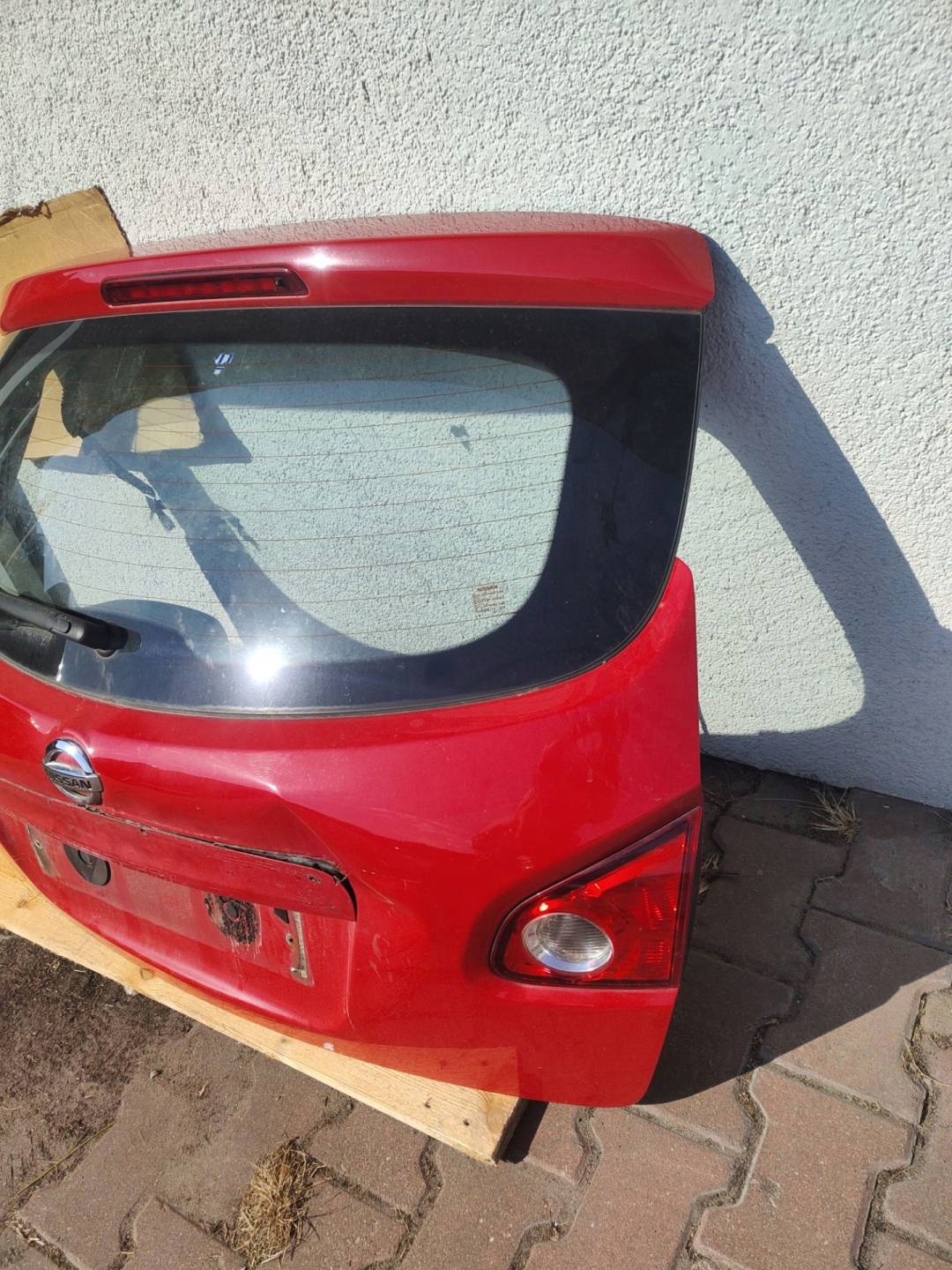 rear trunk door boot Nissan Qashqai J10 2008