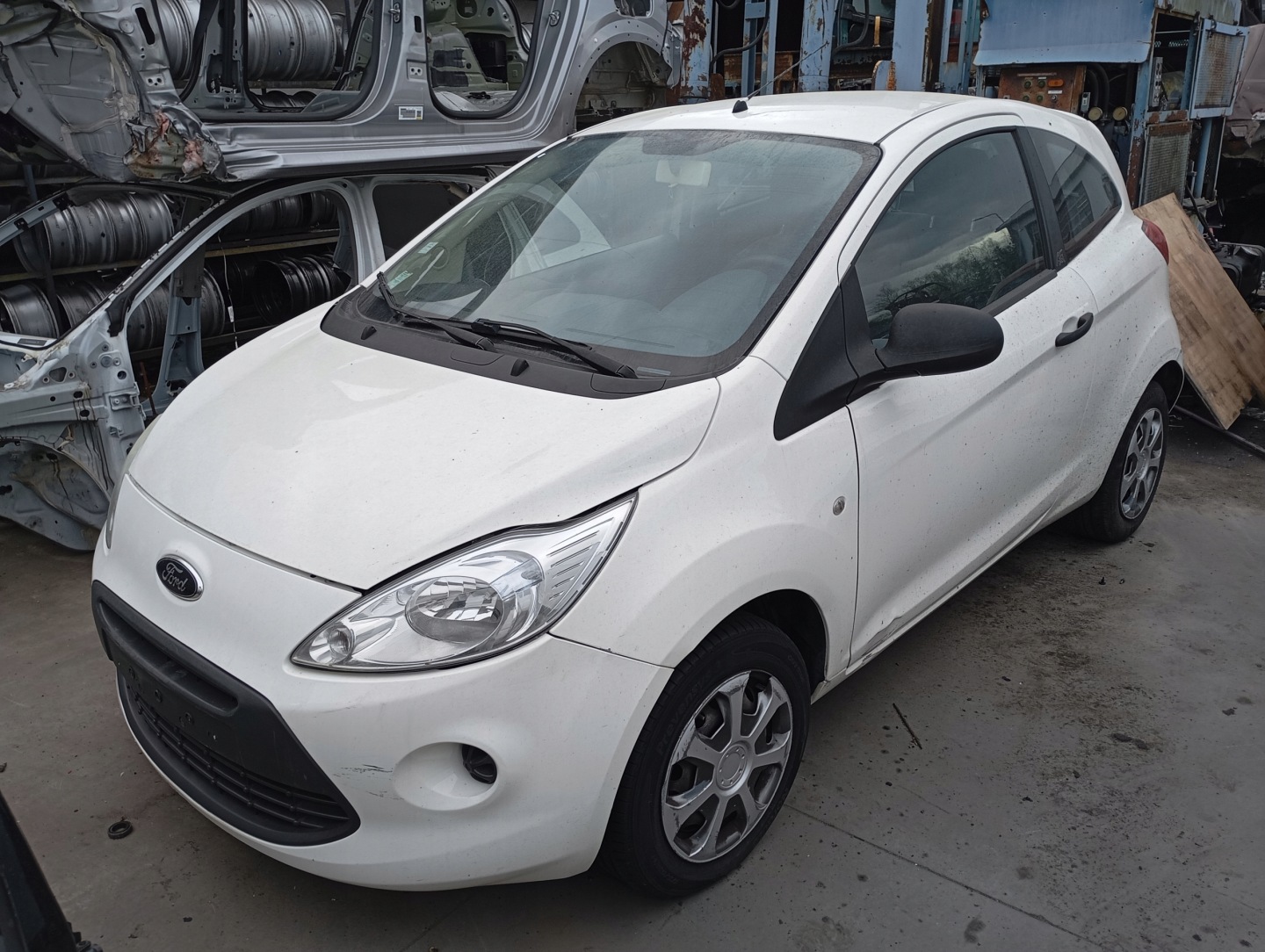 FORD KA II 2 MK2 1.2 front bumper fender bonnet light REFLEKTOR BIALY F9
