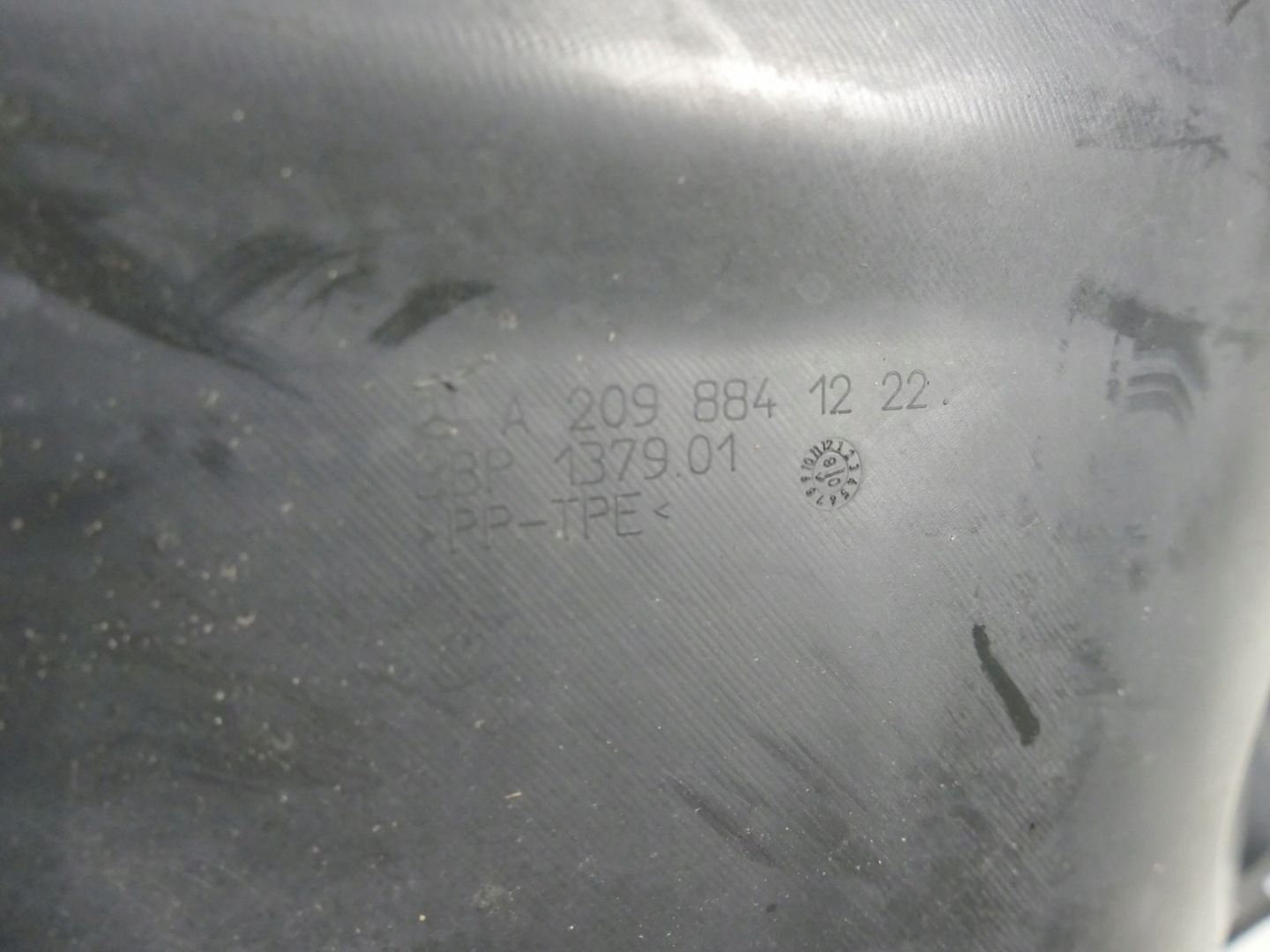MERCEDES CLK A209 C209 LIFT AMG mudguard 2 CZESCI PP