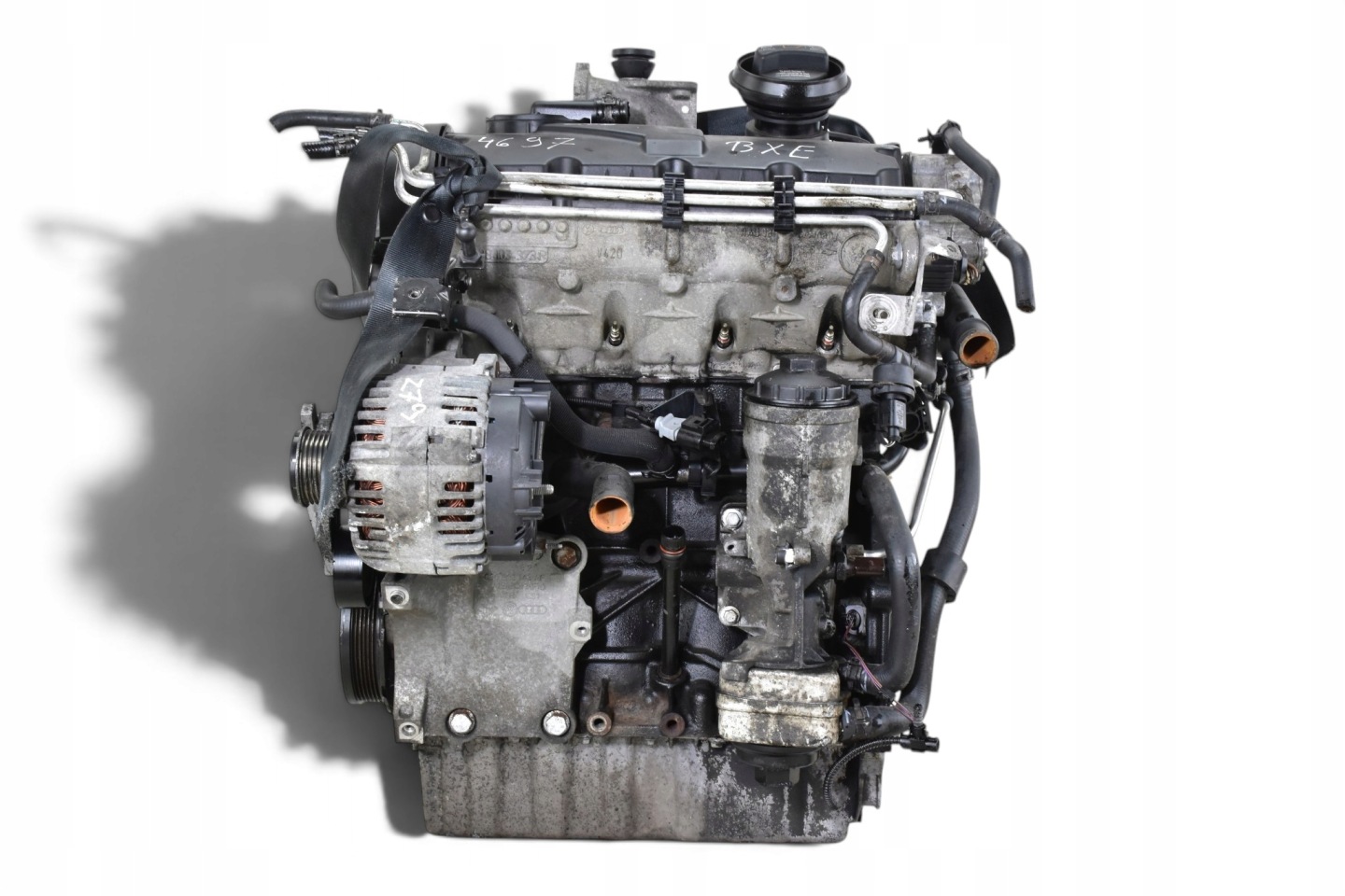 engine PASSAT B6 GOLF V TOURAN OCTAVIA II TOLEDO 1.9TDI 105KM BXE KOMPRESJA
