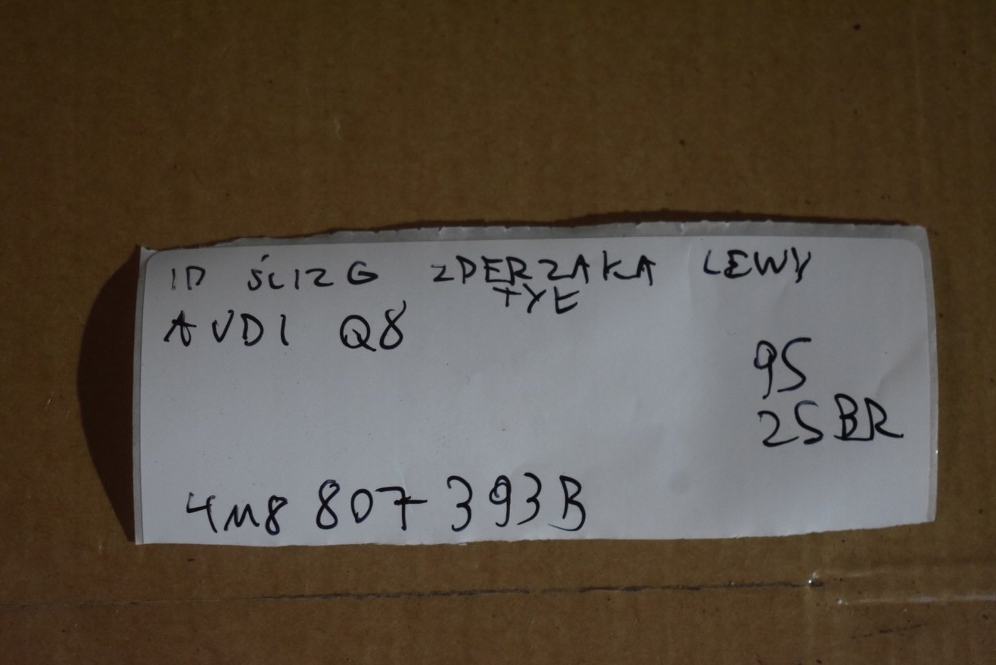 IDEALNY bumper bracket rear part rear left AUDI Q8 1