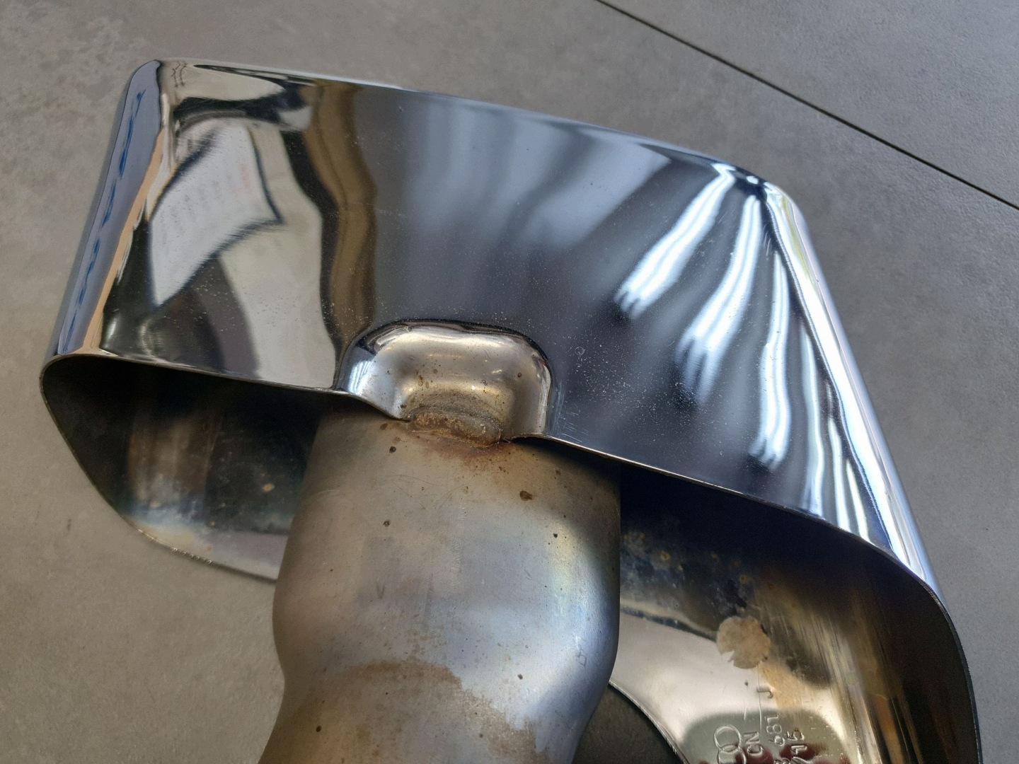 Audi Q7 4M TERMINALE dello scarico sinistra 4M0253681J
