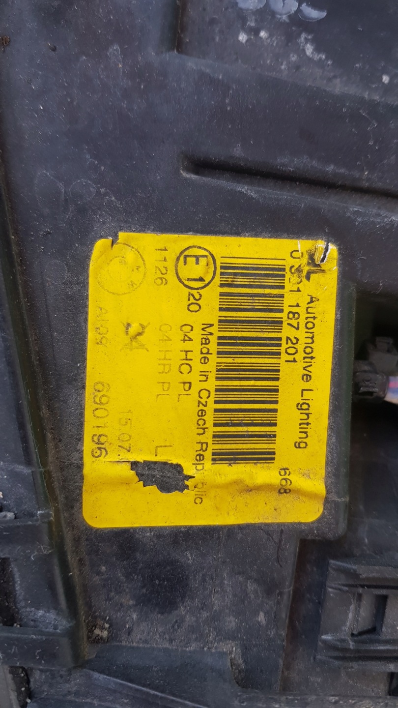 BMW E46 COMPACT light left front 0301187201