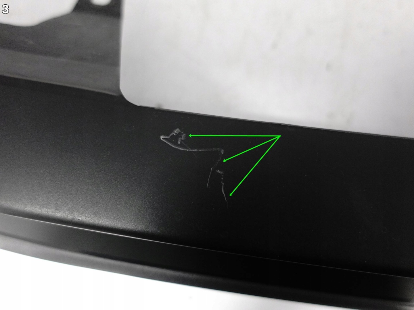 LEXUS RX RX450 IV 15-19 SPOILER diffuser accessories W bumper rear part original