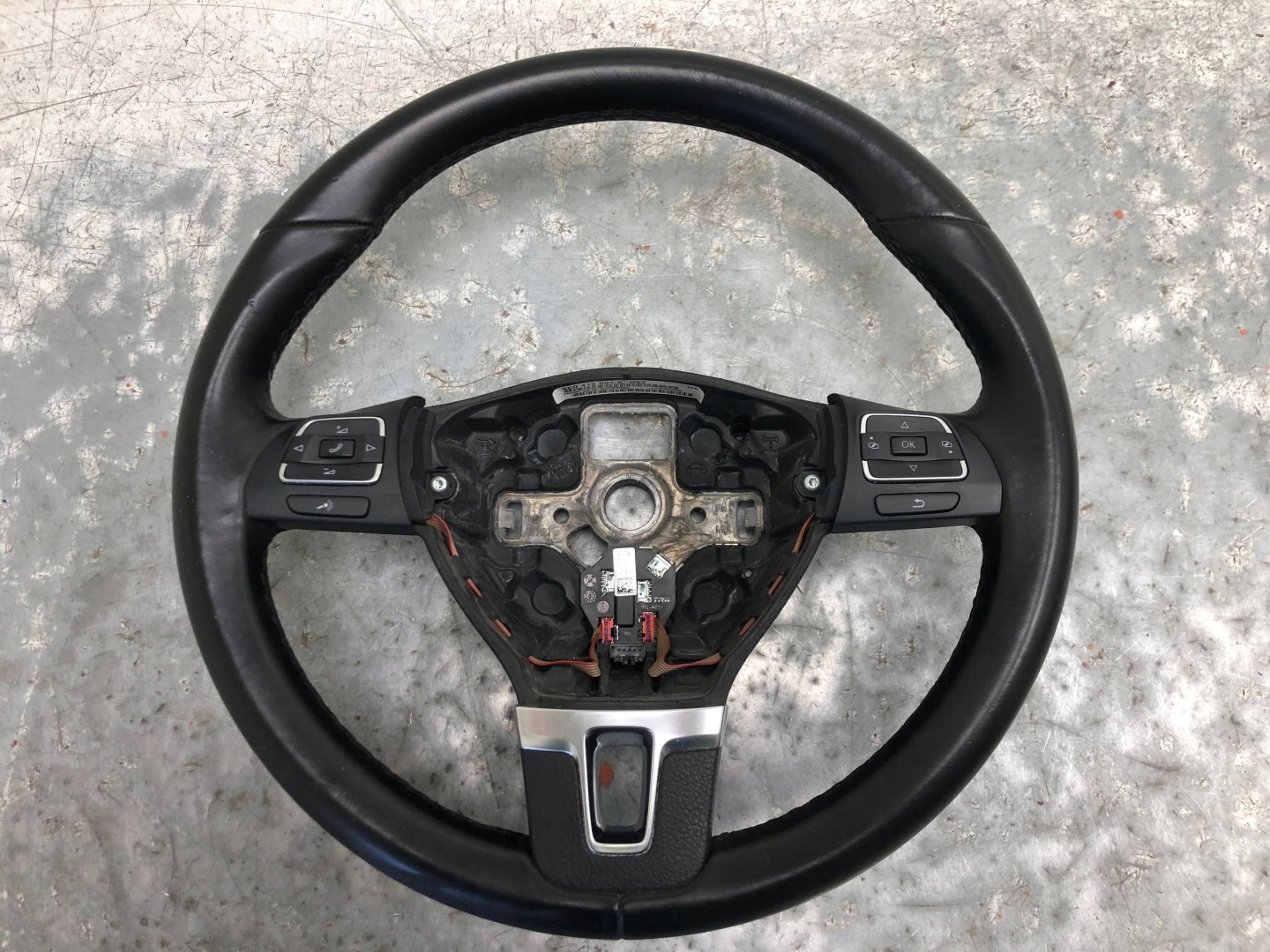 lenkrad Leder MULTIFUNKCJA VW GOLF VI 5C0419091K 5K0959542A