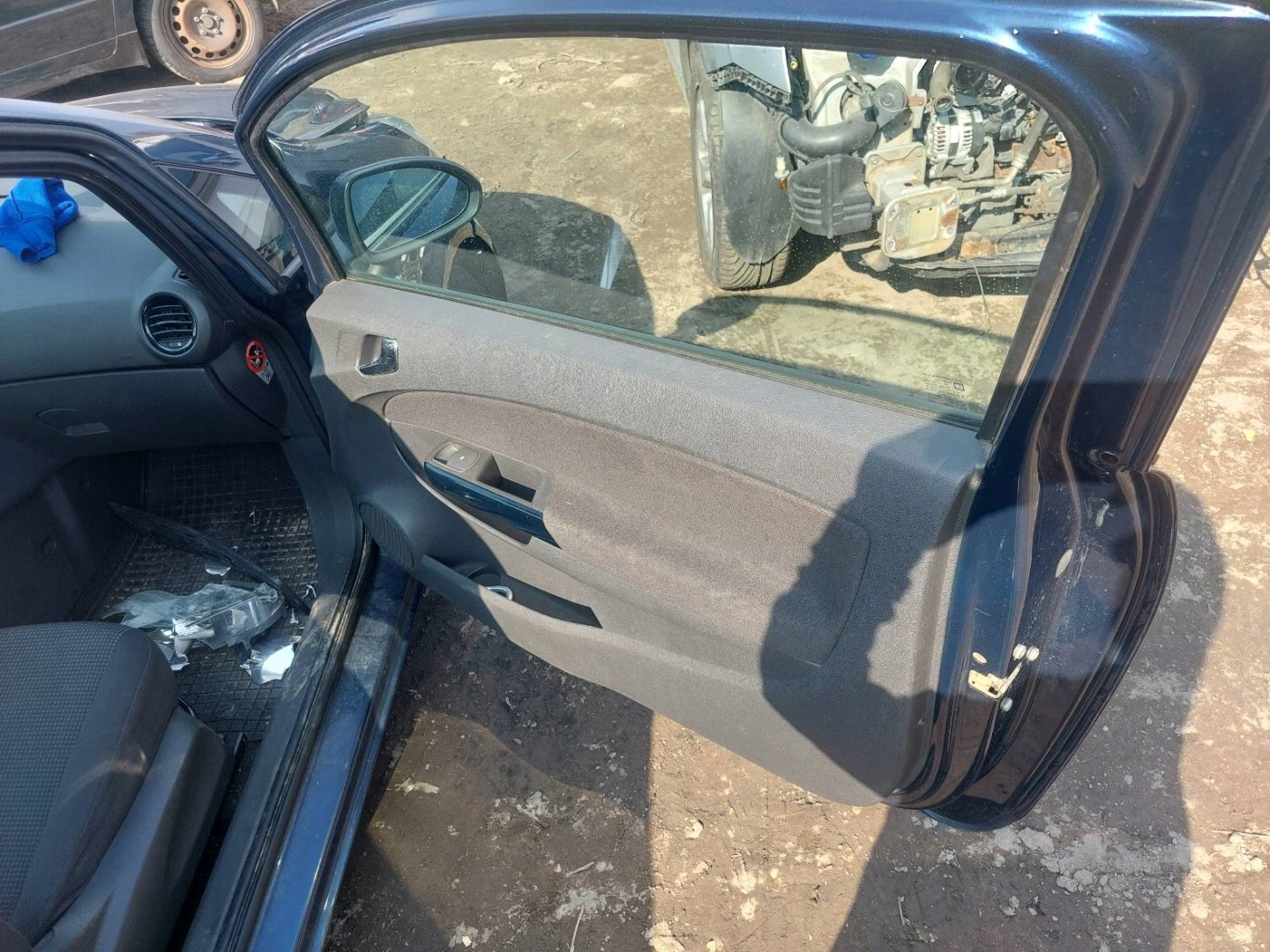 door complete right front OPEL CORSA D HB 3D