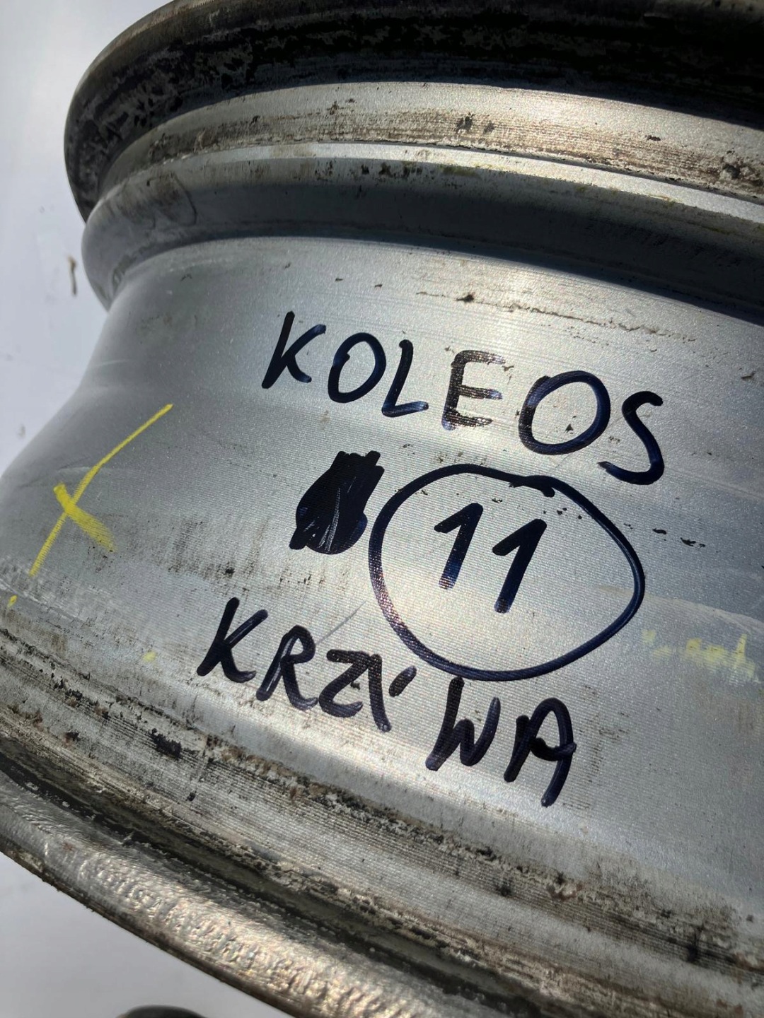 disk 17 CALI RENAULT KOLEOS a #11 40300-JY02C