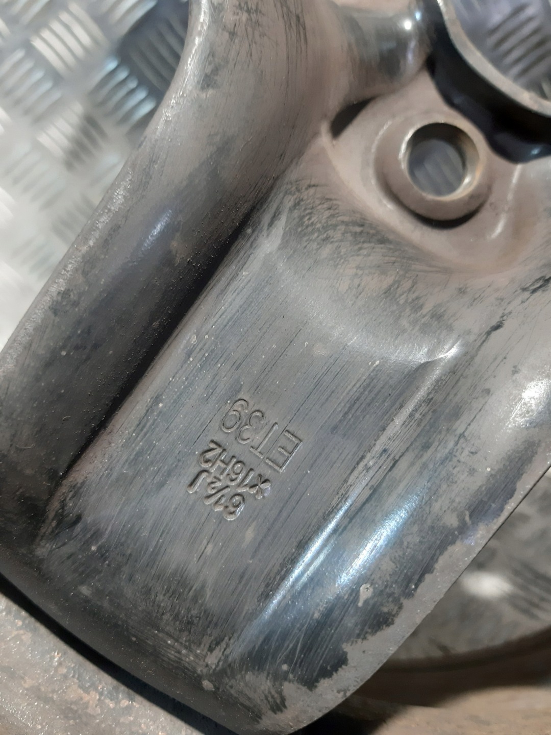 cerchio acciaio STRUKTURALNA OPEL 5x110 ET39 6.5J R16 2160131
