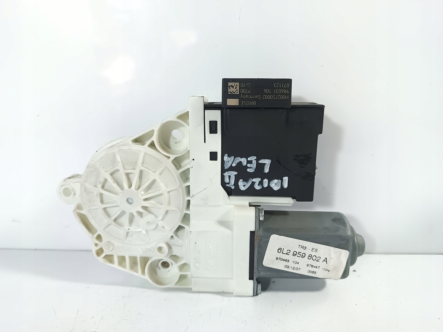 Seat Ibiza 2 II 99-02 mini motor windows left front OE 6L29598802A