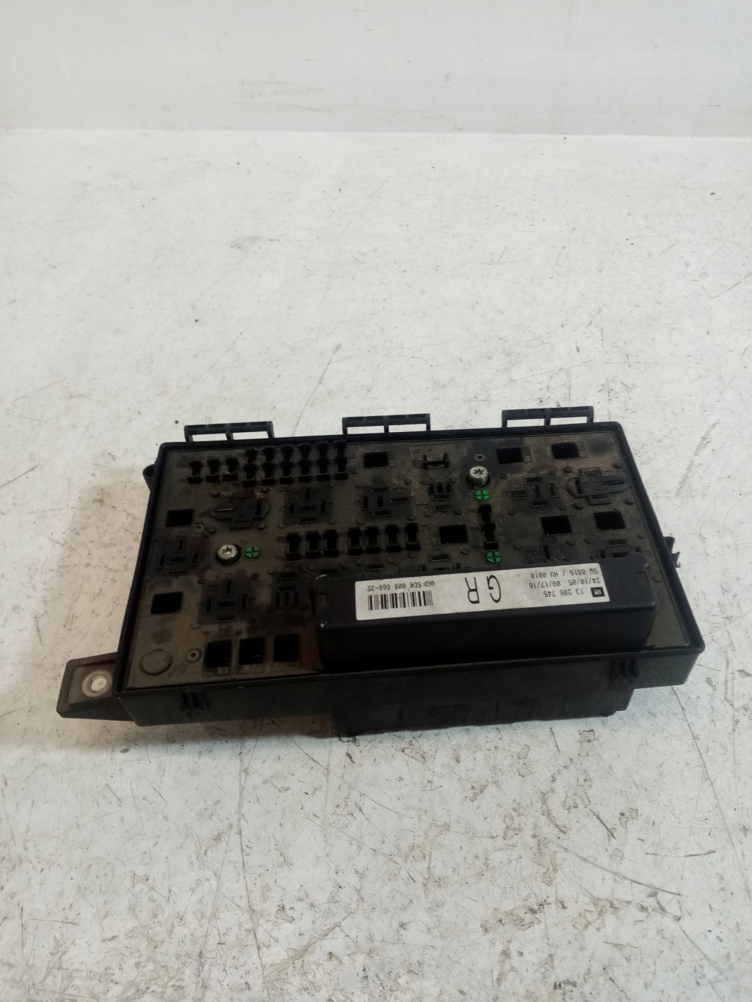 Kasten der Sicherungen OPEL ASTRA H 5DK00866832