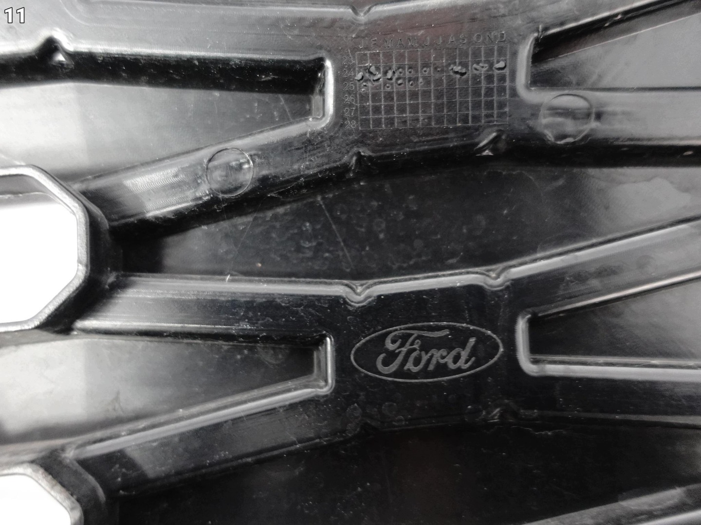 FORD E-TRANSIT CUSTOM E-TOURNEO 23- grill grille grid W bumper front
