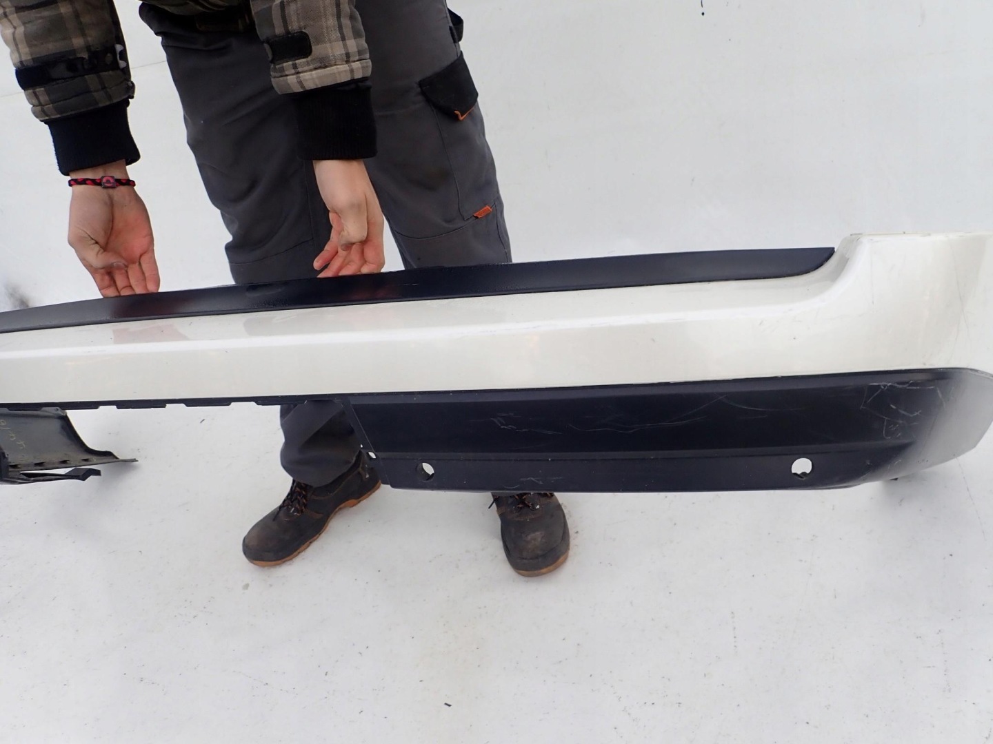 RANGE ROVER IV 4 12-> bumper rear part rear PDC