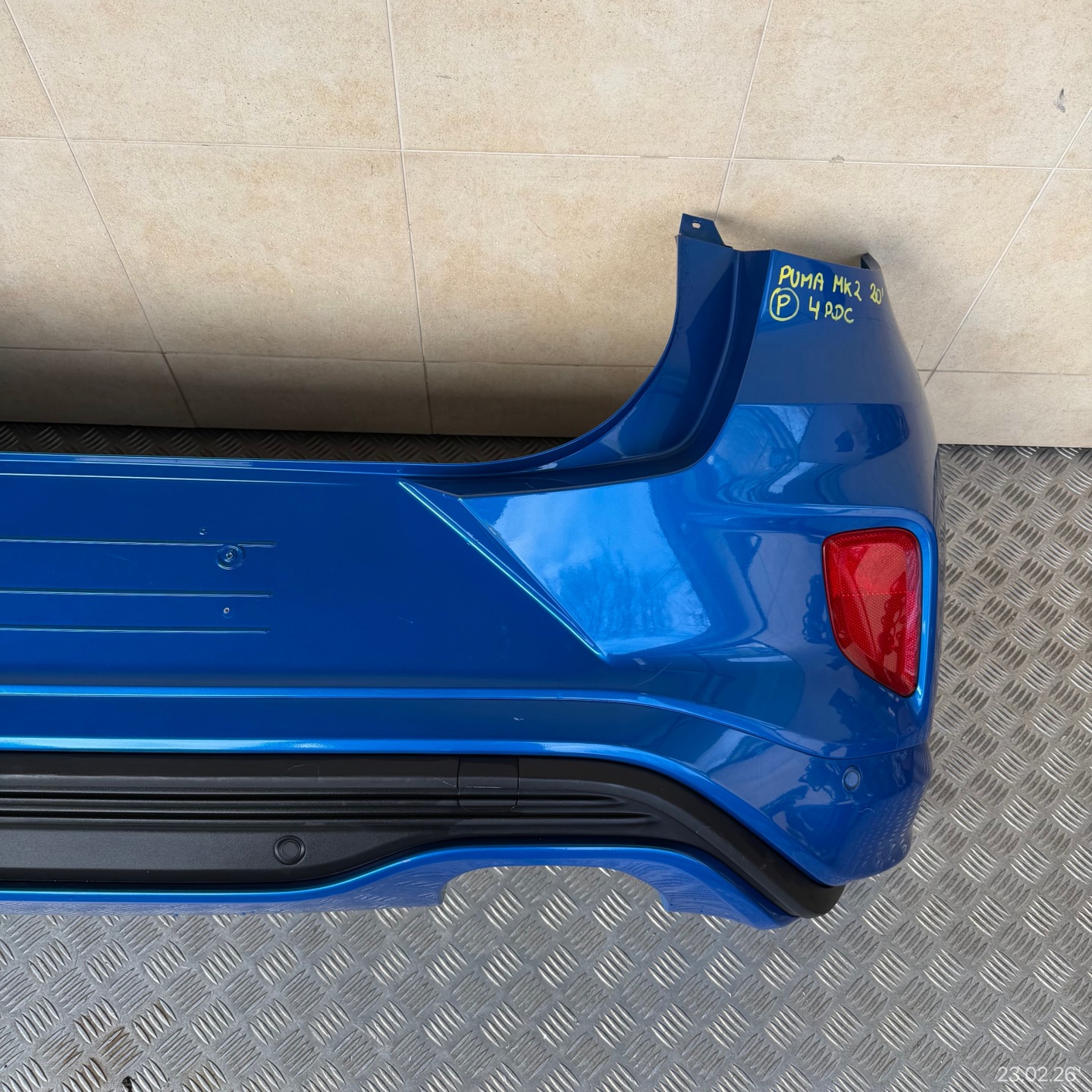 bumper rear complete FORD PUMA II MK2 ST-LINE 2020 ROK 4 PDC