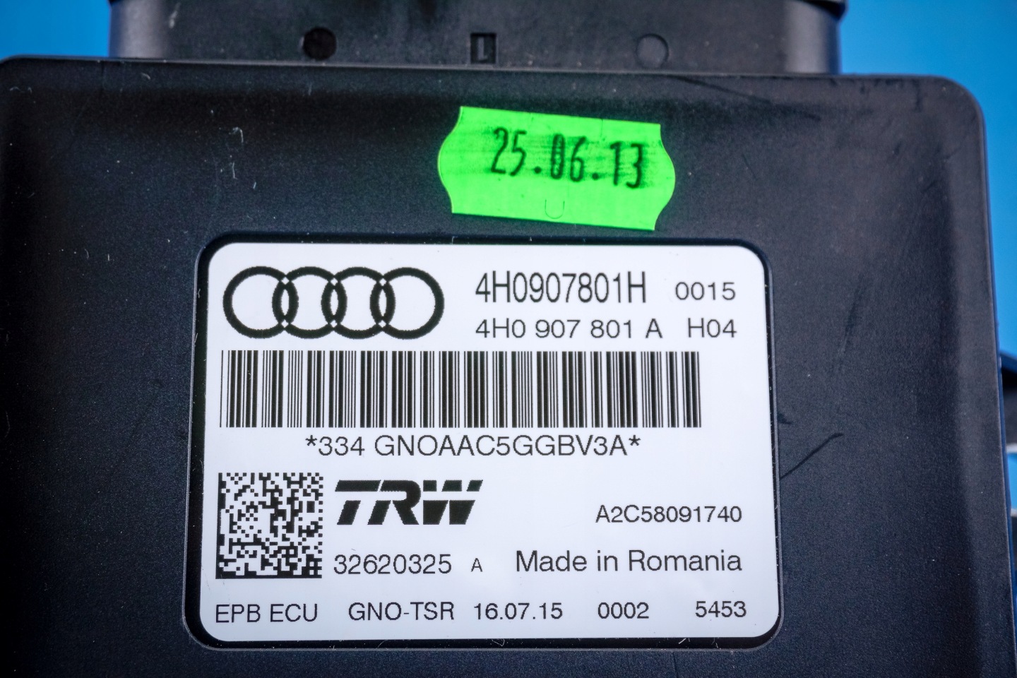 Bedienteil elektrische Parkbremse Audi A6 4G A7 4G8 4H0907801H