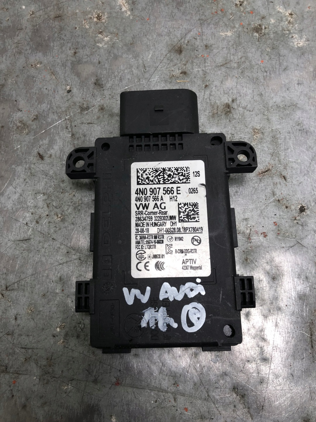 RADAR sensor ASYSTENTA supports VW AUDI 4N0907566E