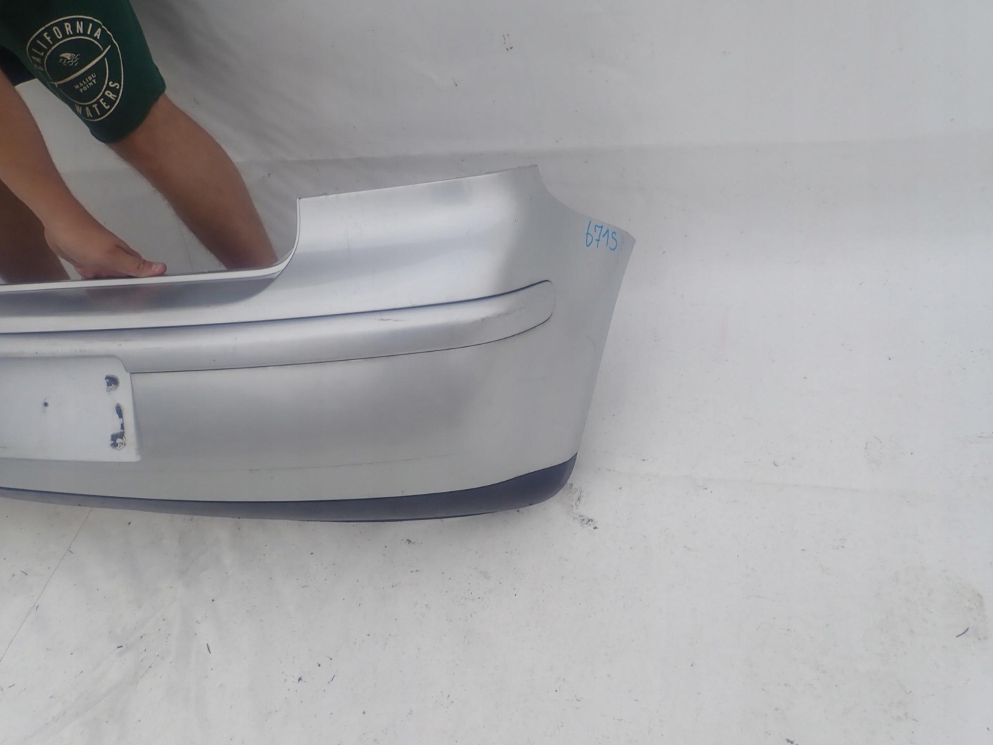 VW POLO 02-08 Stoßstange heck hinten