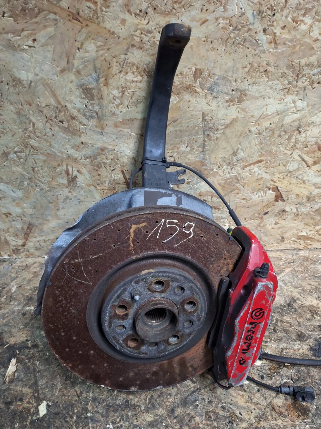 swing front right Alfa Romeo 159 Brembo