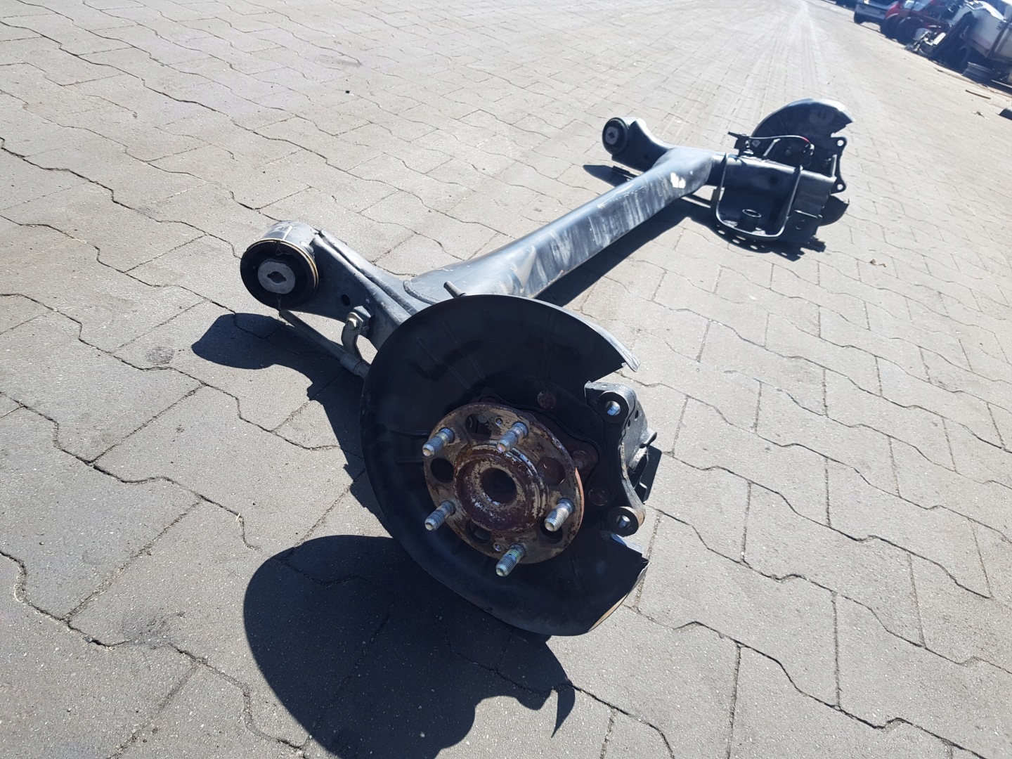 axle beam subframe springing sider axis rear part HYUNDAI I30 III 2019 55100F2500 1.4 B