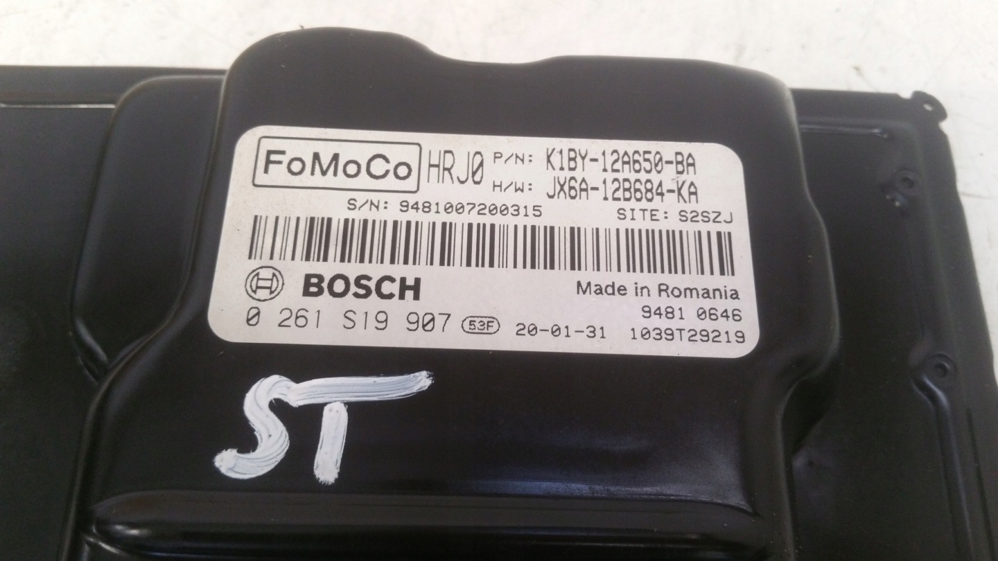 computer Motore K1BY12A650BA Ford Fiesta MK8 ST
