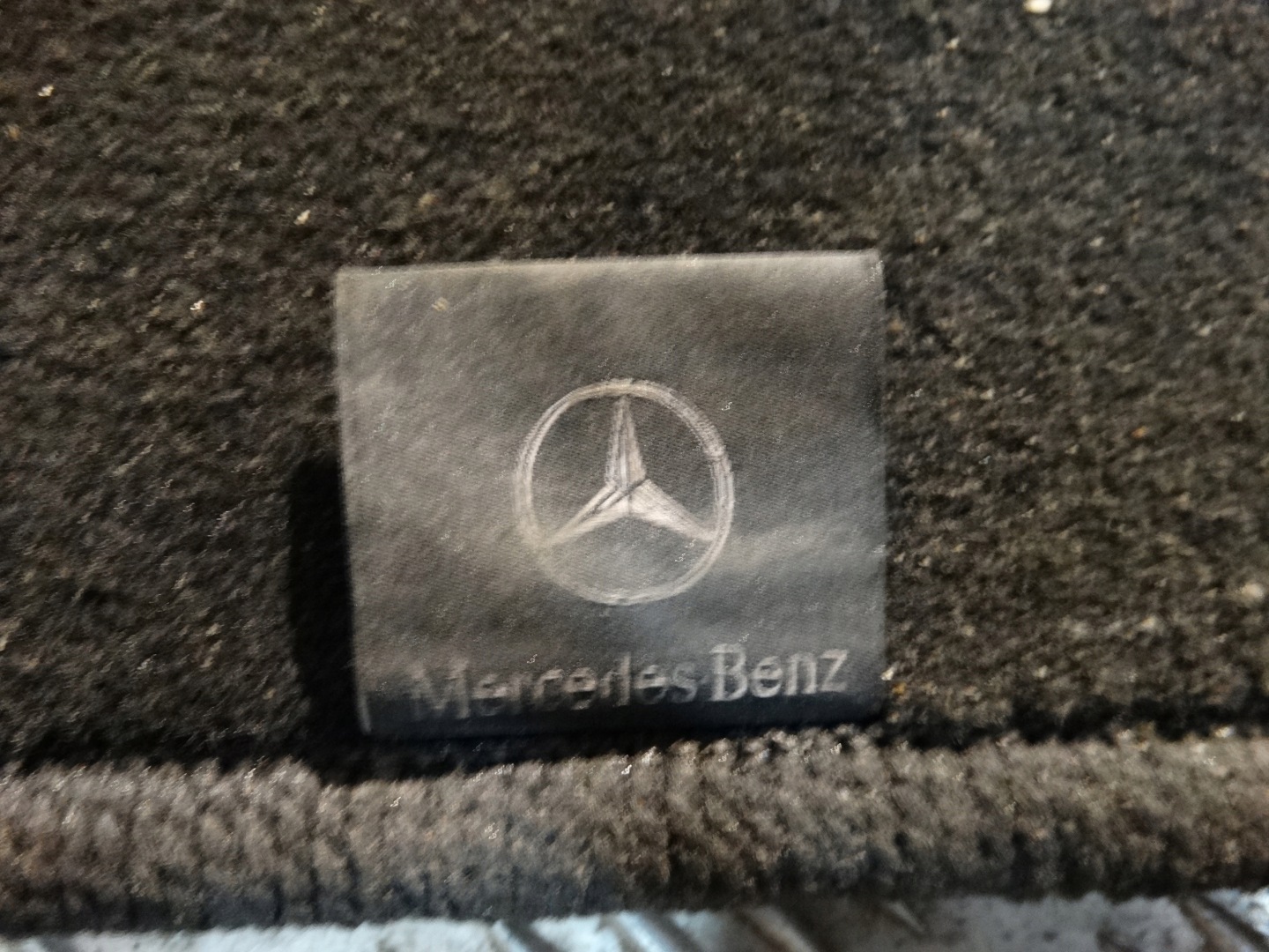 mats carpet boot MERCEDES W213 COMBI 1