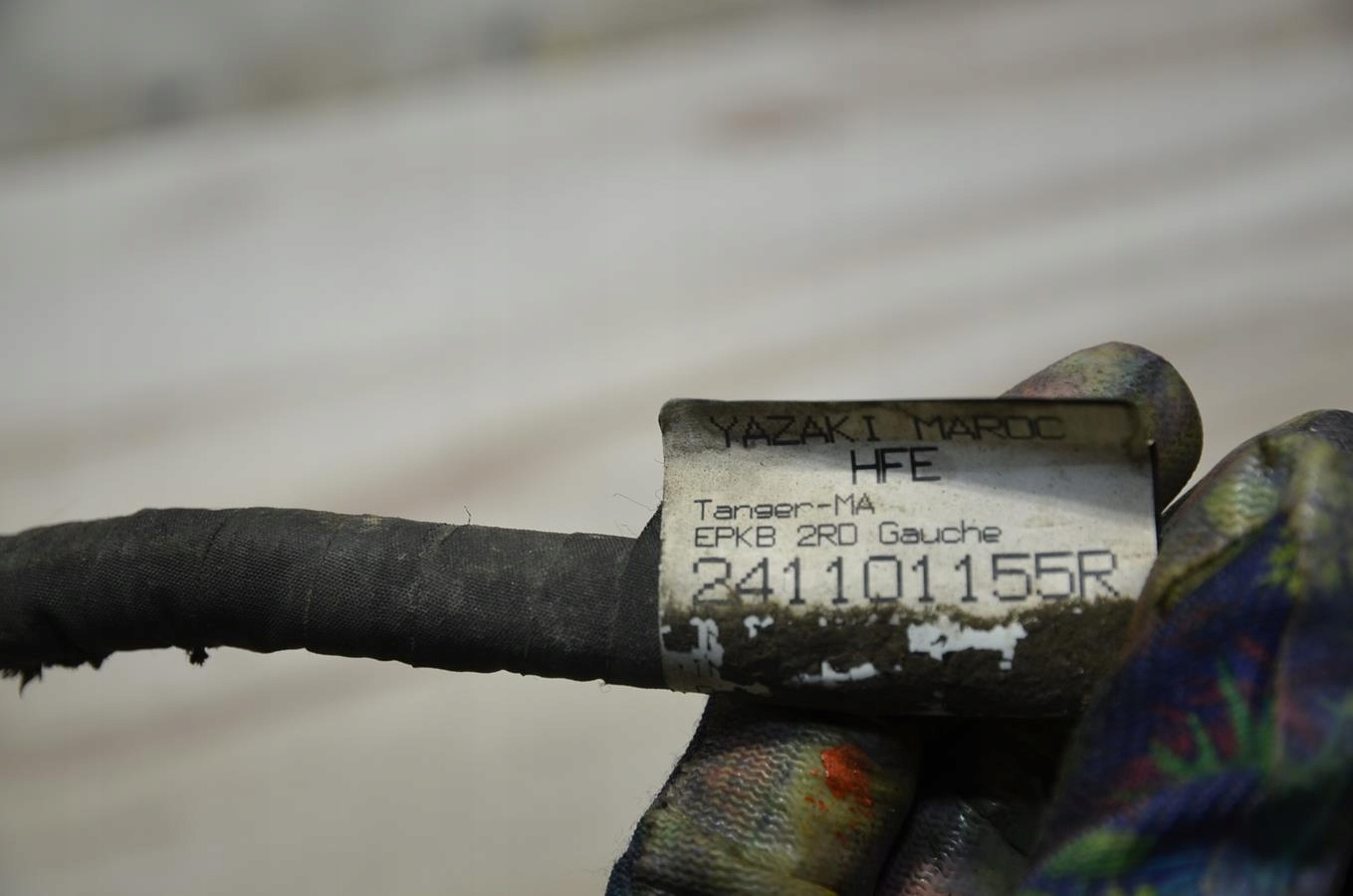 bundle wiring electric brake Renault Kadjar