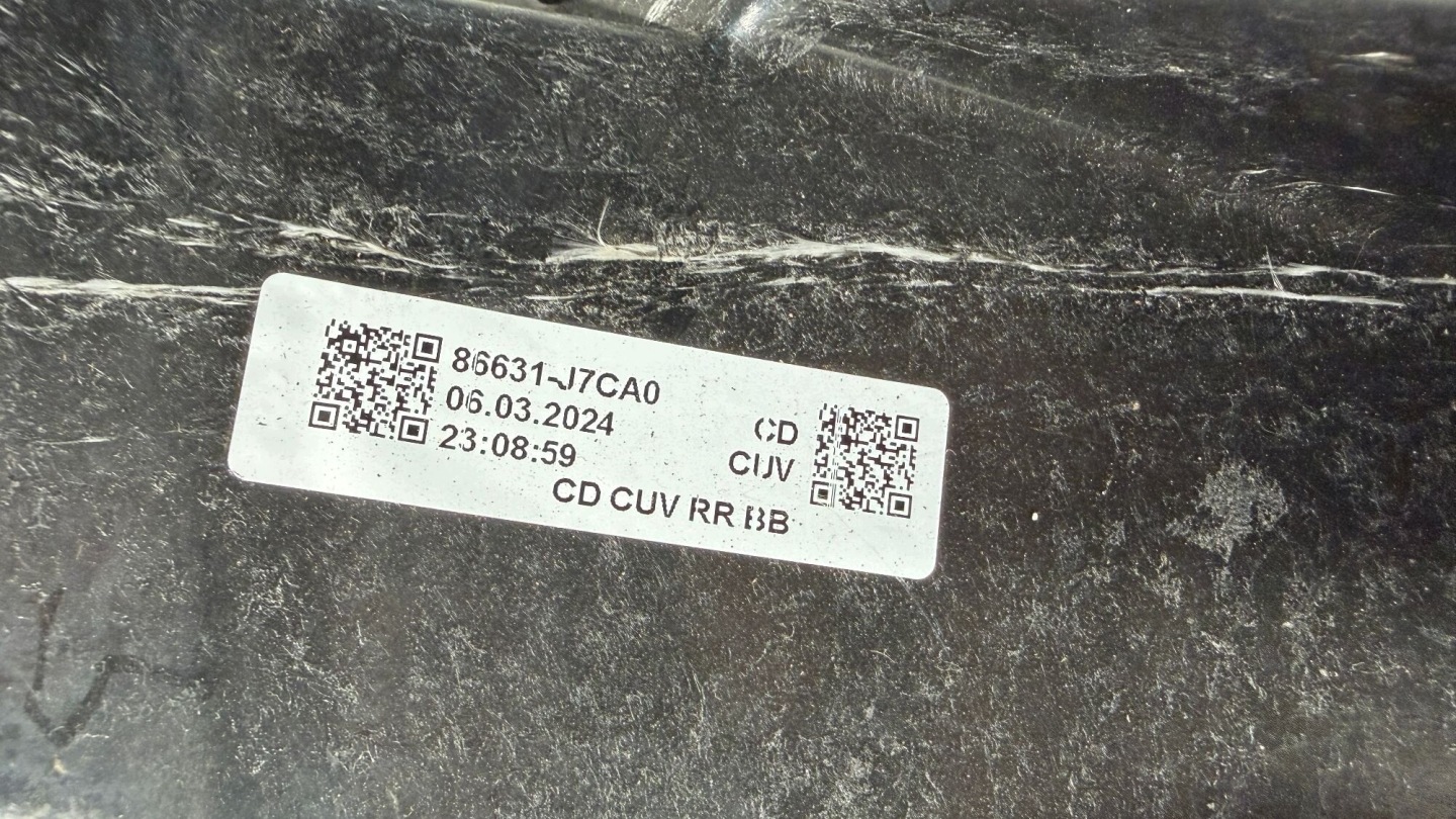 KIA XCEED RINFORZO PARAURTI Traversa Paraurti posteriore 18-24