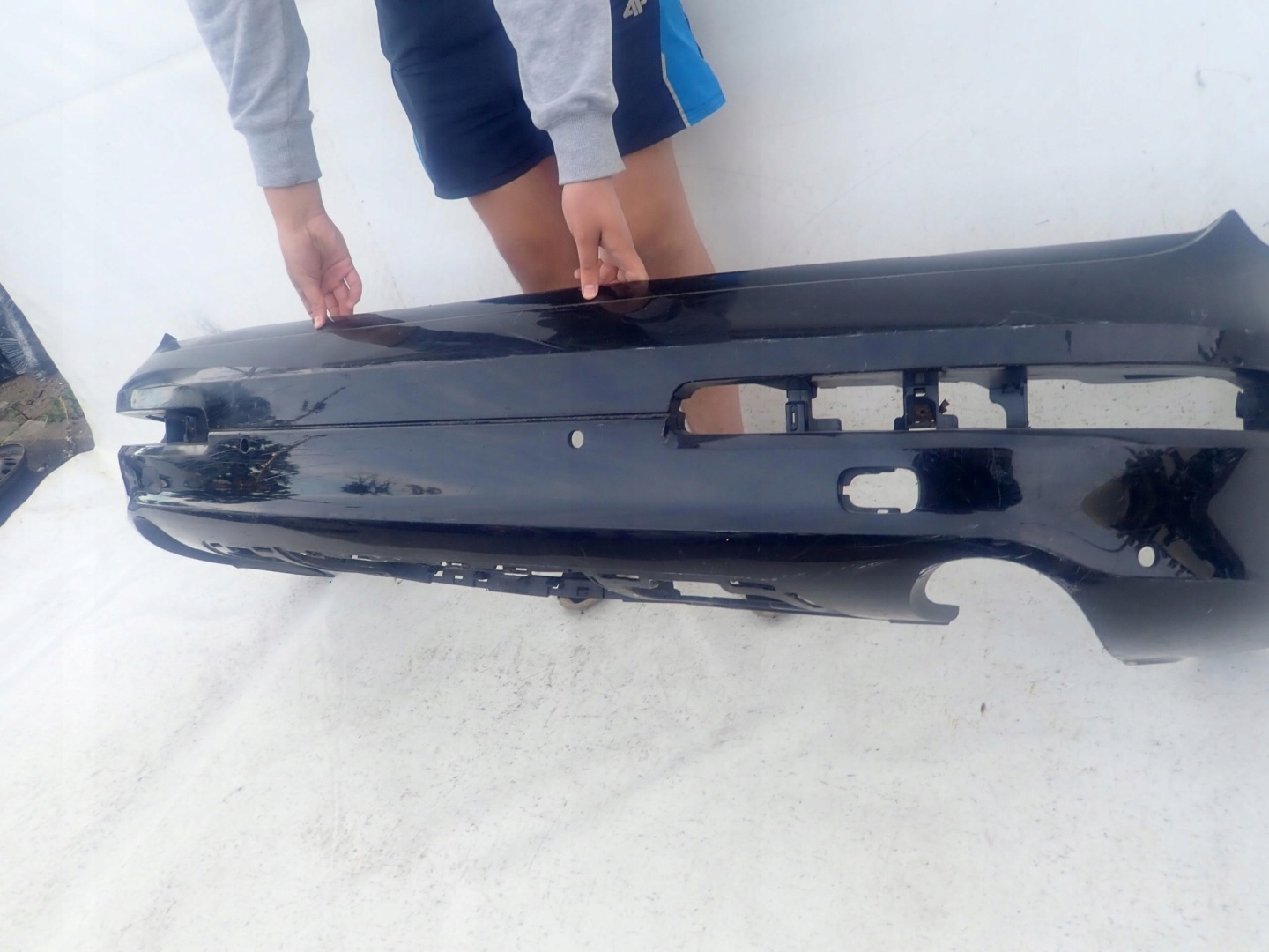 AUDI Q7 4L 05-09 S-LINE bumper rear part rear PDC