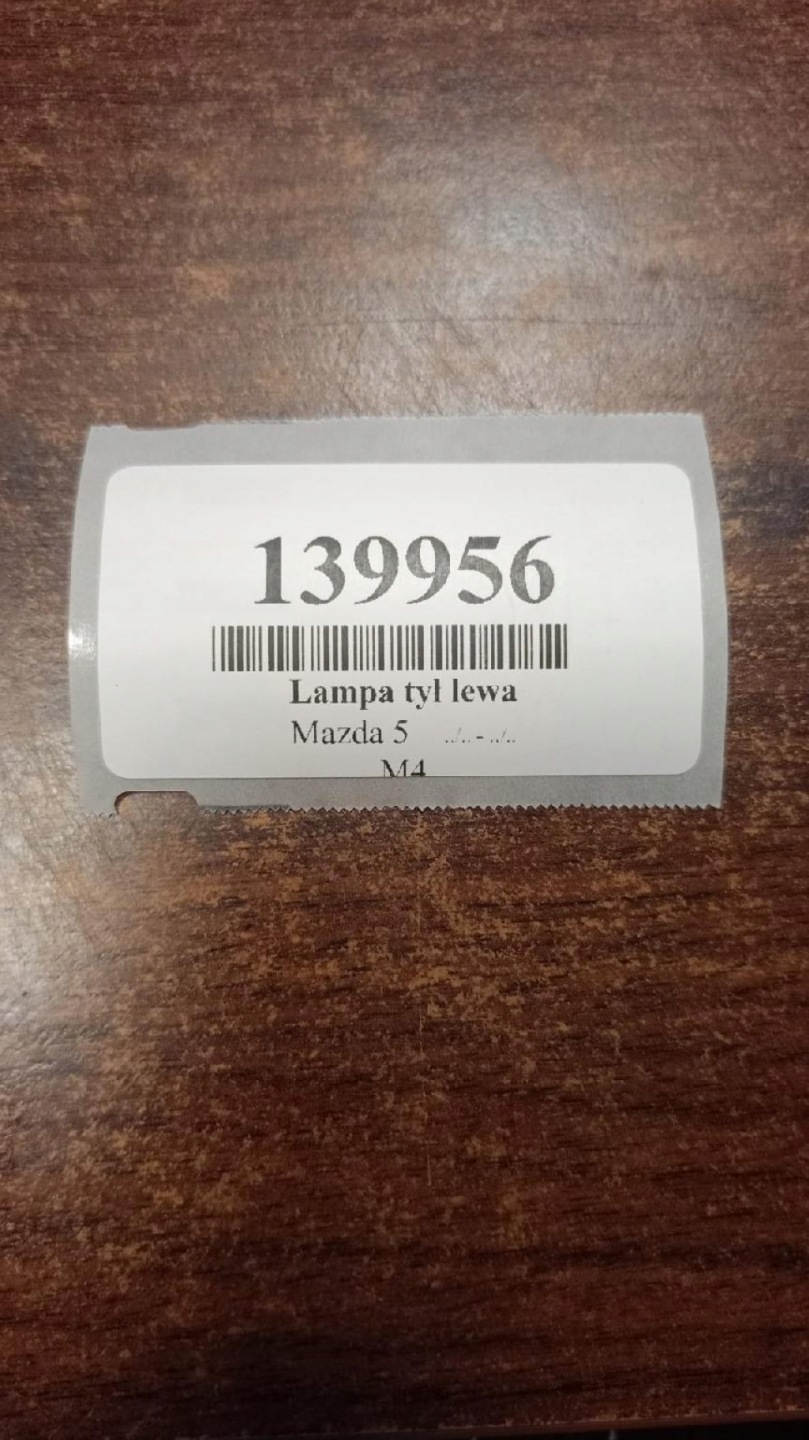 MAZDA 5 Licht links heck C23551160