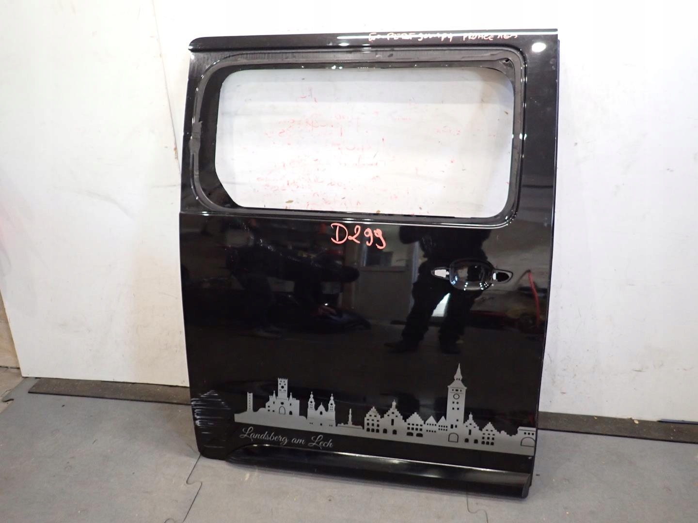 door rear part rear. right sliding JUMPY EXPERT PROACE III 2016