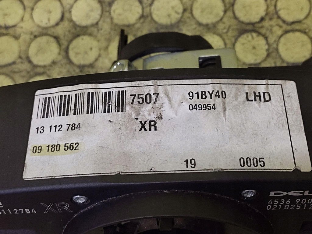 OPEL VECTRA C steering wheel levers and controls 13112754