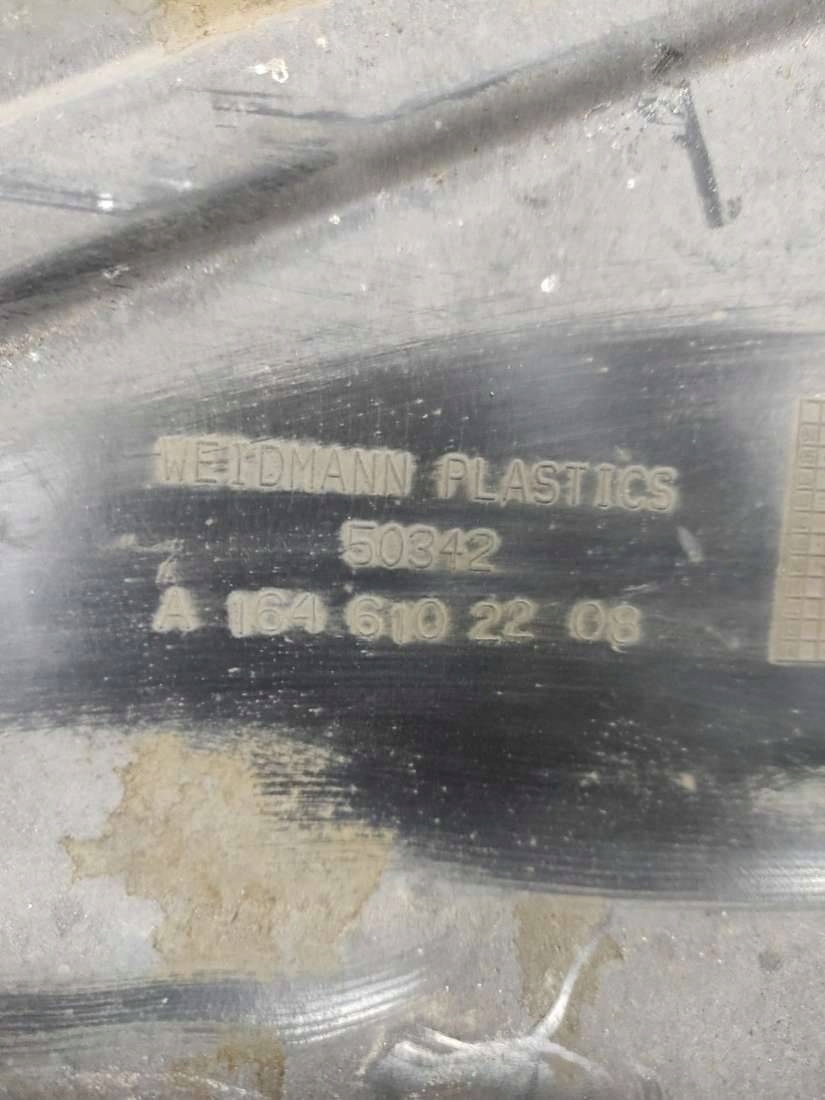 abdeckung Blende Abdeckung Unterfahrschutz Mercedes W164 facelift 2010