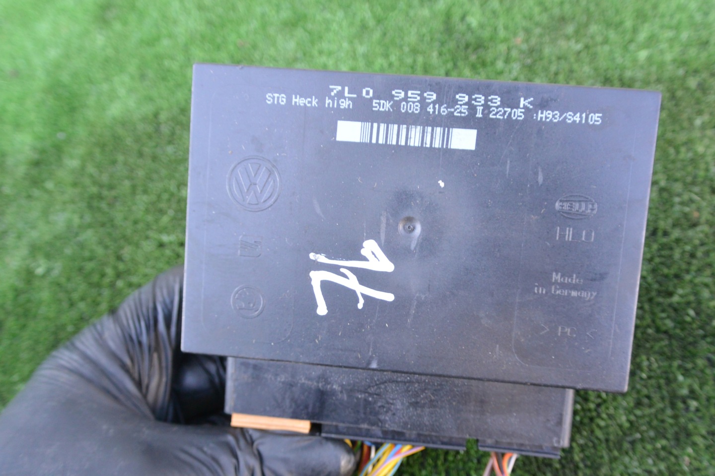module control unit KOMFORTU WTYCZKI VW TOUAREG 7L
