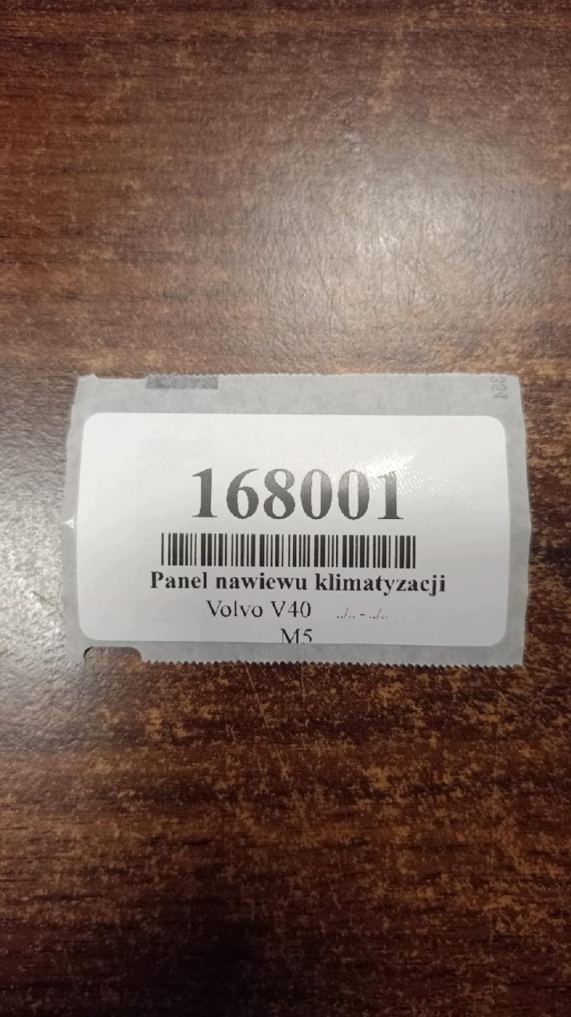 VOLVO V40 PANEL radio des lüfters klimaanlage